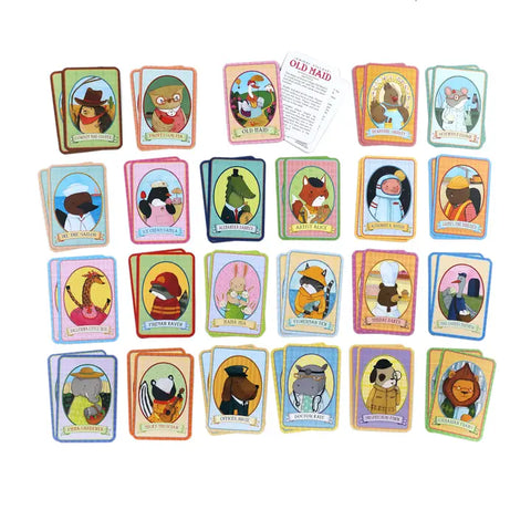 Old Maid Playing Cards - Animal Village