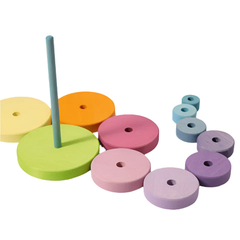 Pastel Conical Tower