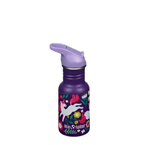 12 oz Stainless Steel Bottle with Flip Seal Sport Cap