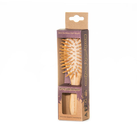 Mini Bamboo Hair Brush