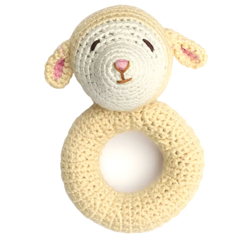 Ring Rattle - Lamb