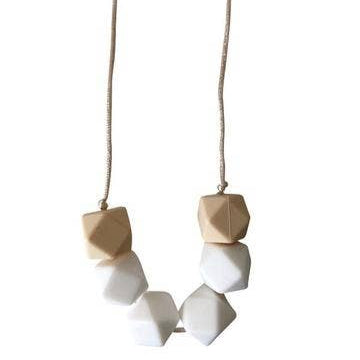 Teething Necklace - Jameson White