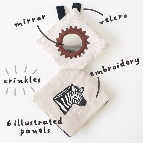 Organic Crinkle Pages Toy - Wild