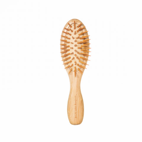 Mini Bamboo Hair Brush
