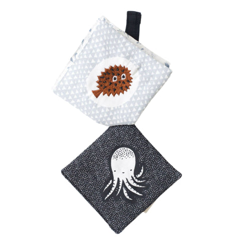 Organic Crinkle Pages Toy - Ocean