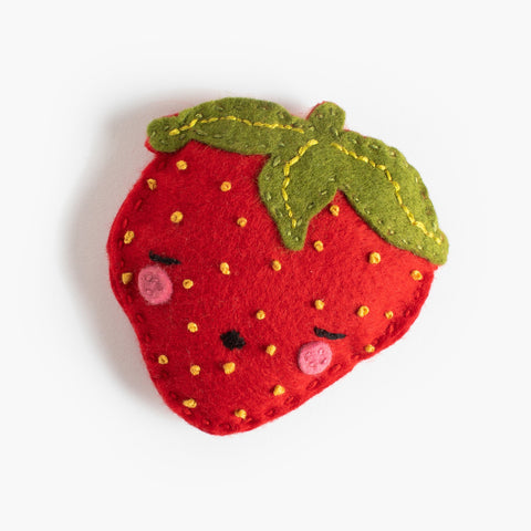 Sewing Kit - Sam the Sleepy Strawberry
