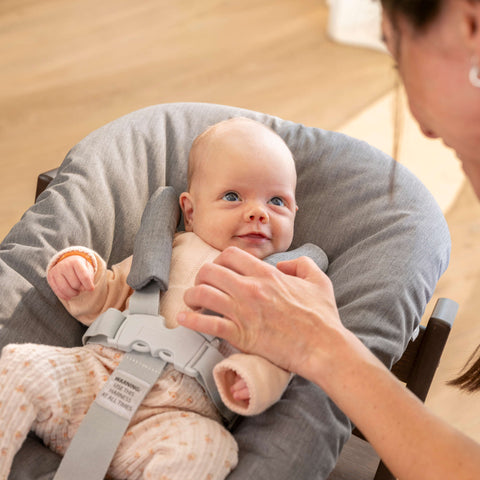 Stokke Tripp Trapp High Chair² with Cushion, Newborn Set + Stokke Tray