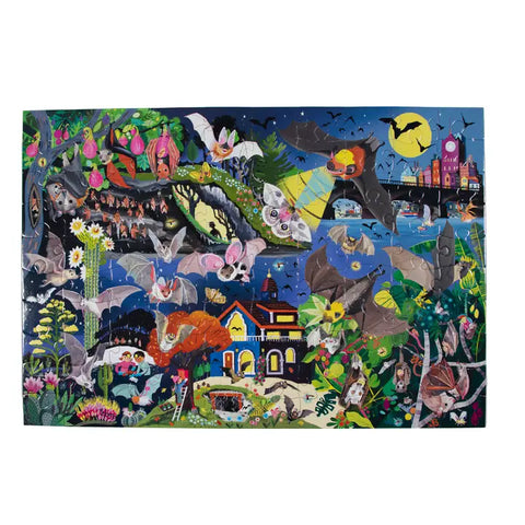 100 Piece Puzzle - Love of Bats