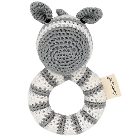 Ring Rattle - Zebra