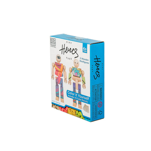 Playhard Heroes DIY Mini-Figure (2 Pack)