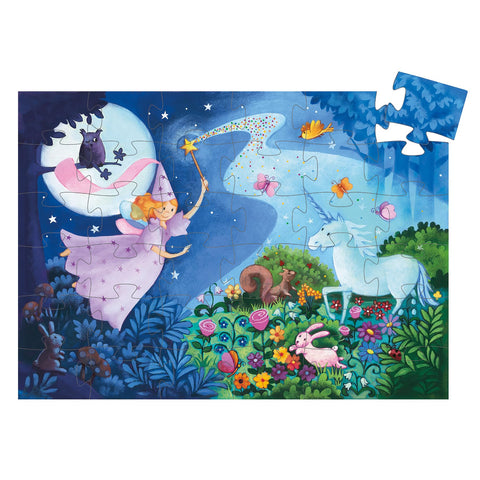 36 Piece Puzzle - Fairy and Unicorn