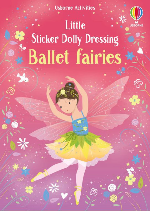 Little Sticker Dolly Dressing Book Ballet Fairies