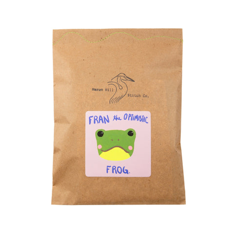 Sewing Kit - Fran the Optimistic Frog