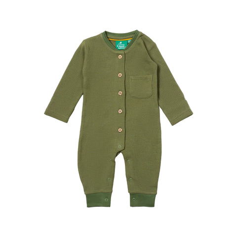 Chive Organic Waffle Playsuit