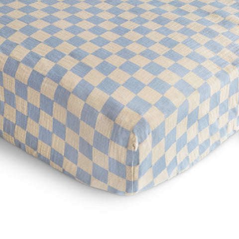 Cotton Muslin Crib Sheet