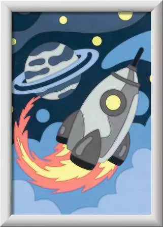 Creart Paint By Number - Space Explorer