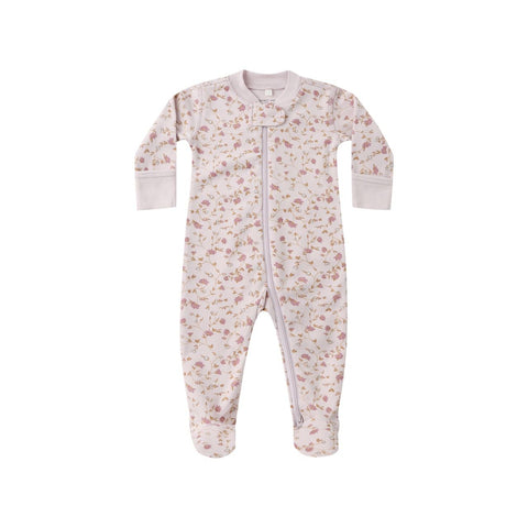 Zip Long Sleeve Sleeper Footie - Garden