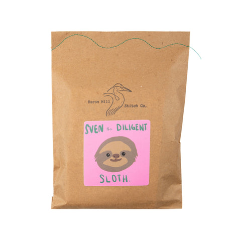 Sewing Kit - Sven the Diligent Sloth