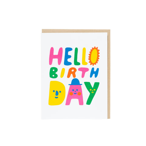 Happy Birthday Graphic Card