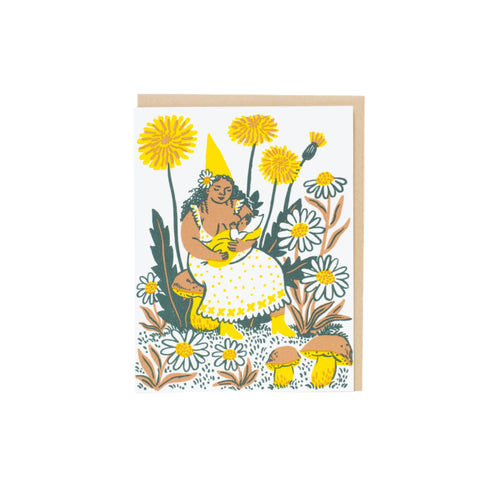 Phoebe Wahl Dandelion Baby Card