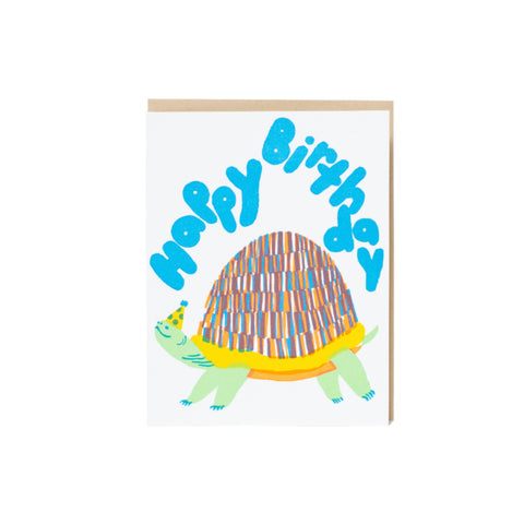 Turtle Birthday Card