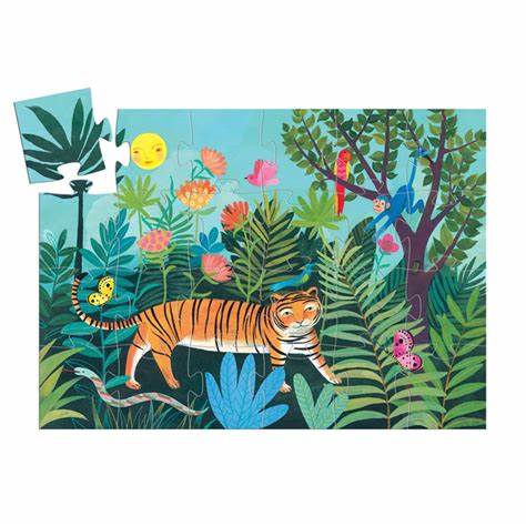 24 Piece Puzzle -A Tiger's Walk