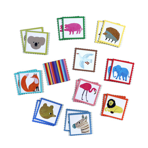Preschool Animal Memory and Matching Game