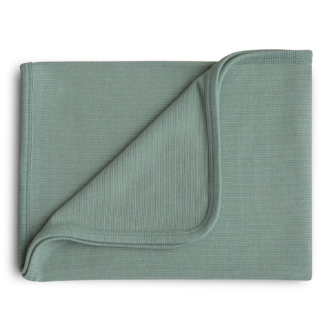 Organic Cotton Ribbed Baby Blanket