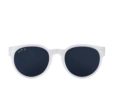 Rounds Sunglasses - Starlight Silver Glitter