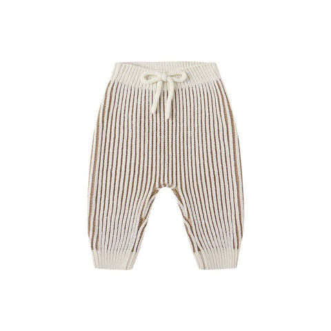 Chunky Knit Pant - Gold