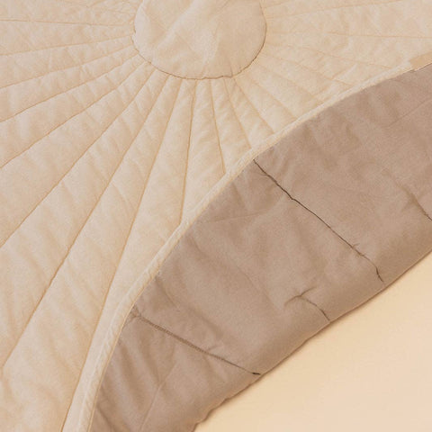 Linen Quilted Playmat - Sparrow + Desert Lark