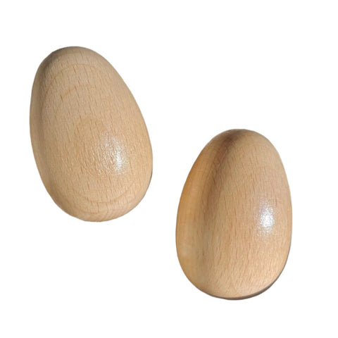 Wood Egg Shakers