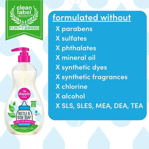 Baby Bottle + Dish Soap - Fragrance Free
