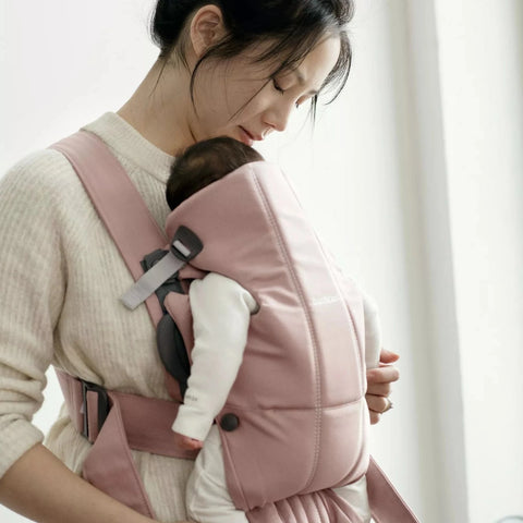 BabyBjorn Dusty Pink Mini Newborn Carrier
