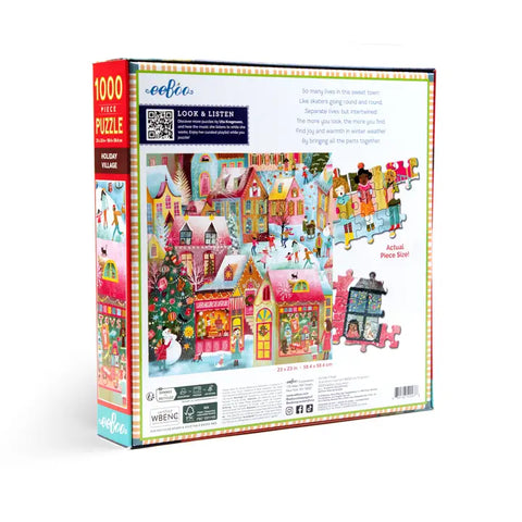 1000 Piece Puzzle - Holiday Village