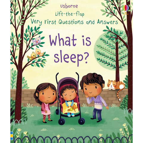 Lift-The-Flap Very First Q & A Book What is Sleep?