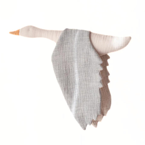 Cloth Bird Mobile - Grey