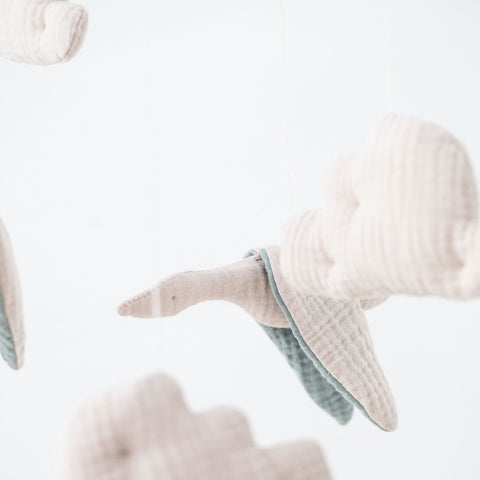 Clouds and Birds Mobile