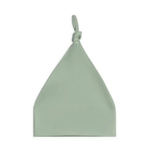 Classic Organic Baby Knotted Hat - Jade