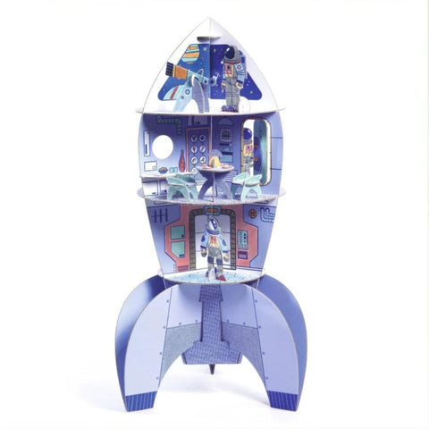 Color. Assemble. Play. - Space Rocket