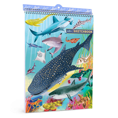 eeboo shark sketchbook