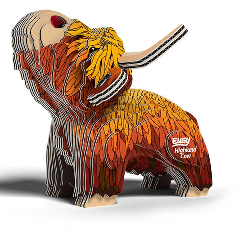 3D Model Kit- Highland Cow