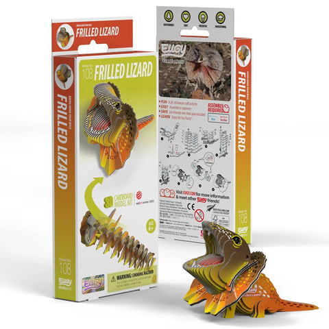 3D Model Kit - Frilled Lizard