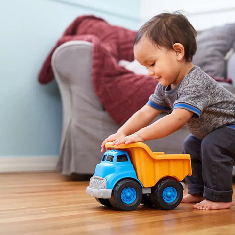 Dump Truck - Blue and Orange