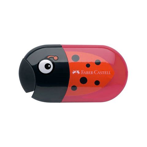 Ladybug Sharpener Eraser Combo