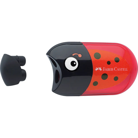 Ladybug Sharpener Eraser Combo