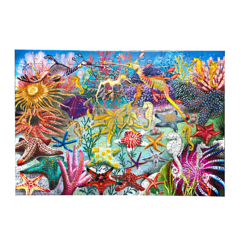 100 Piece Puzzle - Seahorses, Sea Stars & Sea Slugs