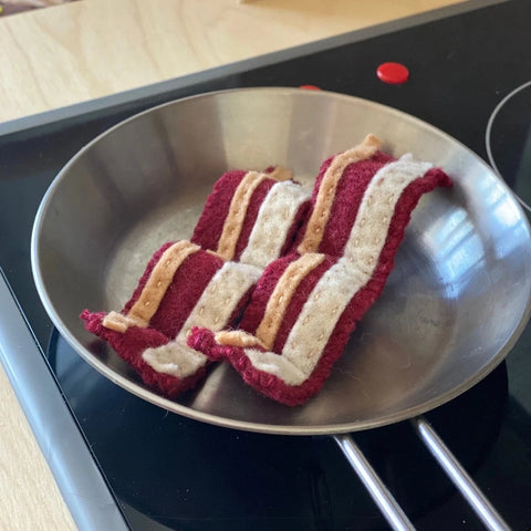 homemade felt play food