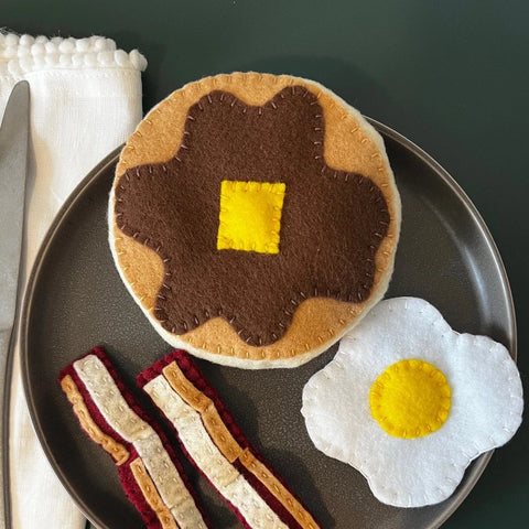 Felt Play Food - Pancake
