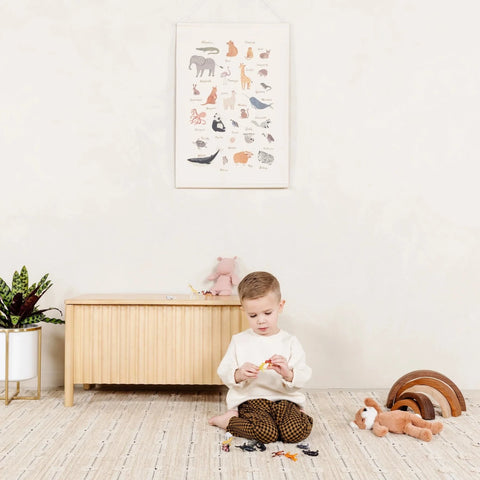 gathre poster animal alphabet